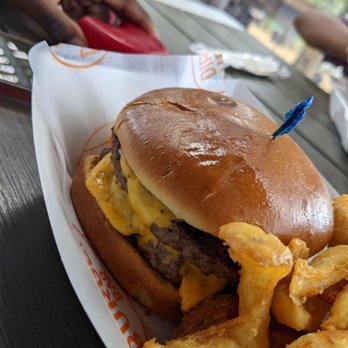 Dirty Burger Bar - Double burger and fries - Burgers Near Me - The Colony, Texas Dirty Burger Bar - Double burger and fries - Burgers Near Me - The Colony, Texas
