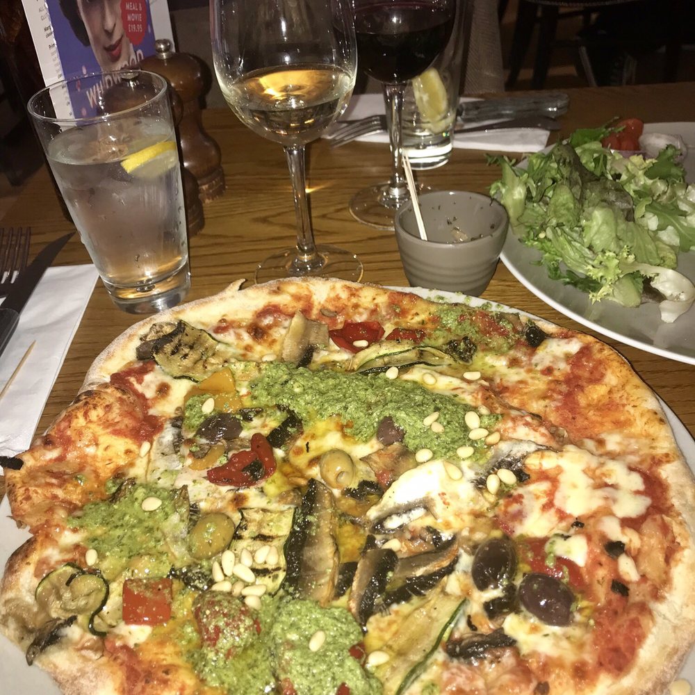 WildWood - Pizza with goat cheese. - Italian Near Me - Ely, XGL
