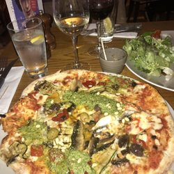 WildWood - Pizza with goat cheese.