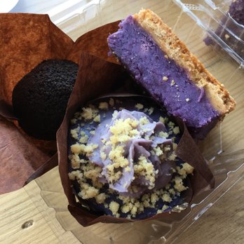 Cafe 86 - Ube Truffle, Ube Butter Bar, and Ube Crack Cheesecake - Desserts Near Me - Las Vegas, Nevada Cafe 86 - Ube Truffle, Ube Butter Bar, and Ube Crack Cheesecake - Desserts Near Me - Las Vegas, Nevada