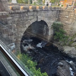SBC Restaurant and Beer Bar - Stream view from our table