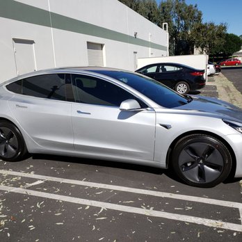 Dynamic Auto Customs SC - My Tesla Model 3 after installation of 3M Crystalline tint and 3M Pro Paint Protection Film (PPF) on the front - Car Window Tinting Near Me