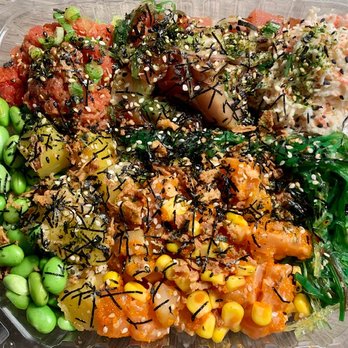 Poke Rainbow - Large Poke Bowl! - Poke Near Me - Redondo Beach, California Poke Rainbow - Large Poke Bowl! - Poke Near Me - Redondo Beach, California