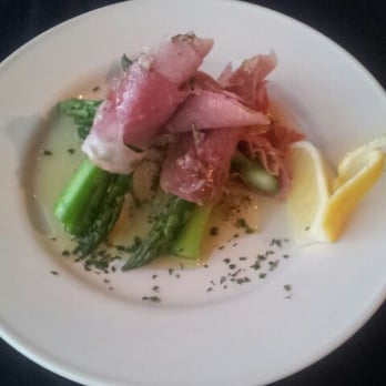 Bistro Beaux - Boiled asparagus with prosciutto - Japanese Near Me - Torrance, California