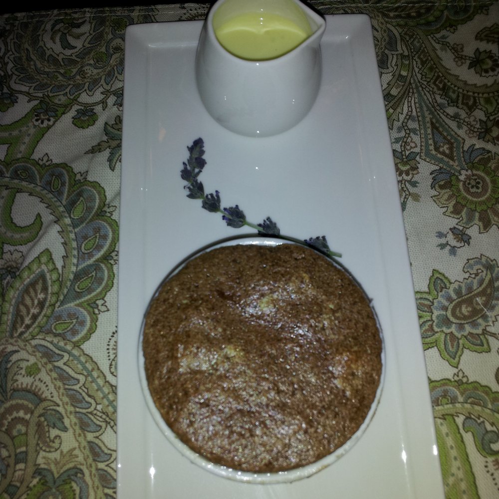 Epicurean Chef - chocolate souffle with lavender infused cream - Personal Chefs Near Me Epicurean Chef - chocolate souffle with lavender infused cream - Personal Chefs Near Me