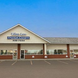 Village Lane Dental Centre - Front view of our cosmetic dentistry office located just a few paces away from Okotoks Art Gallery