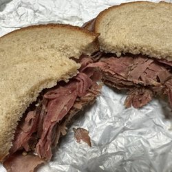 C.P. La Manno's Have A Pizza - Corned Beef sandwich