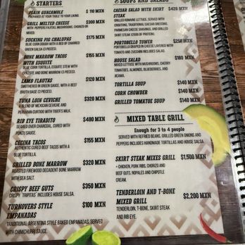 La Hoguera - Menu - Mexican Near Me - Ensenada, BCN La Hoguera - Menu - Mexican Near Me - Ensenada, BCN