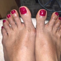 Top 1 Nails - "I don't always have all my toe nails, but when I do, I like to get them painted" :D