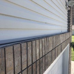 360 Home Inspections - Improperly installed brick flashing