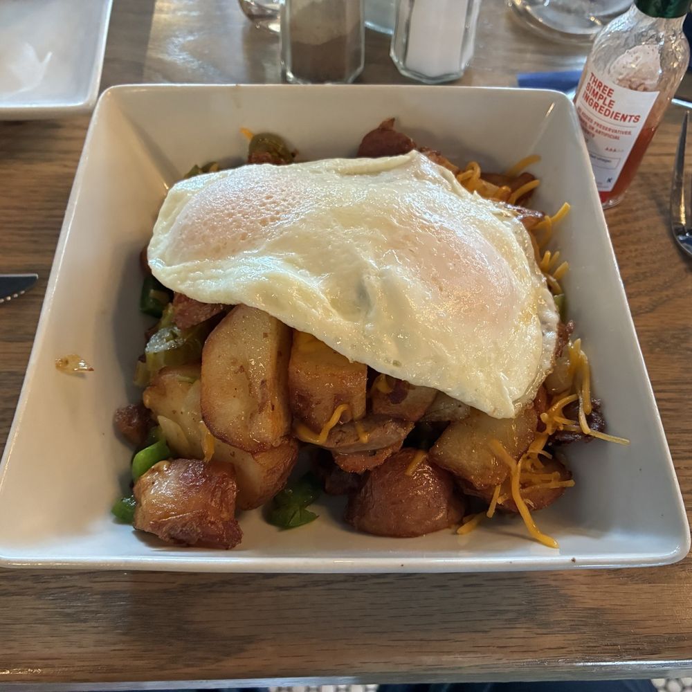 Blueberry Brunch - Chorizo skillet(eggs over easy) - Breakfast & Brunch Near Me - Farmington, Michigan Blueberry Brunch - Chorizo skillet(eggs over easy) - Breakfast & Brunch Near Me - Farmington, Michigan