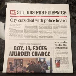 St Louis Post Dispatch - St Louis Post Dispatch cover