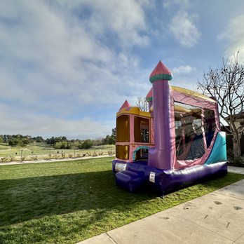 Cal Jump - Pink Dazzle Backyard Combo - Bounce House Rentals Near Me - Laguna Hills, California Cal Jump - Pink Dazzle Backyard Combo - Bounce House Rentals Near Me - Laguna Hills, California