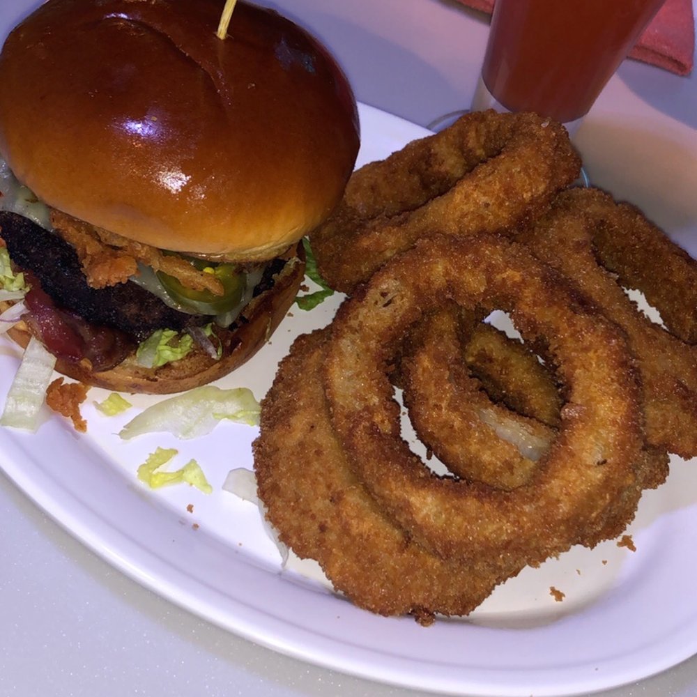 Garage Grill - Hot lap burger - New American Near Me - Draper, Utah