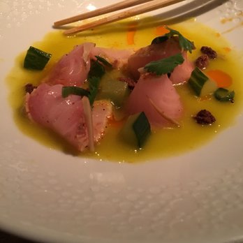 Ruka - Hamachi crudo was very tasty, but a small portion for $17. - Sushi Bars Near Me - Boston, Massachusetts Ruka - Hamachi crudo was very tasty, but a small portion for $17. - Sushi Bars Near Me - Boston, Massachusetts