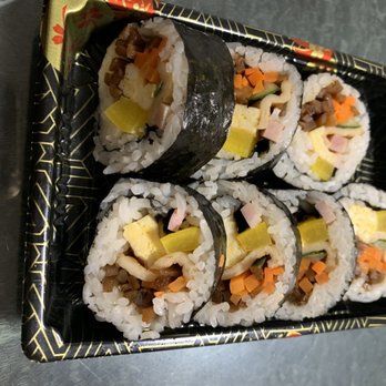 Rolly Kimbab - That small tiny thing is called "ham" ridiculous - Korean Near Me - Flushing, New York Rolly Kimbab - That small tiny thing is called "ham" ridiculous - Korean Near Me - Flushing, New York