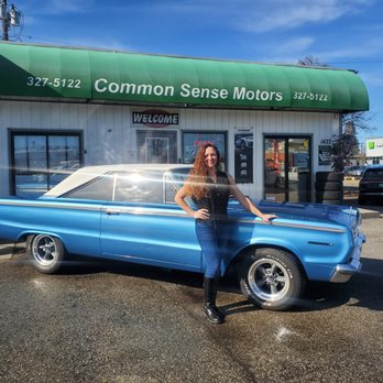 Common Sense Motors - Business owner with my car before new tires. - Car Dealers Near Me - Spokane, Washington