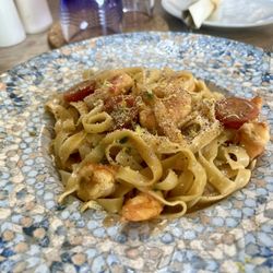 Restaurant Da Calogero - Tagliatelle mit Scampi