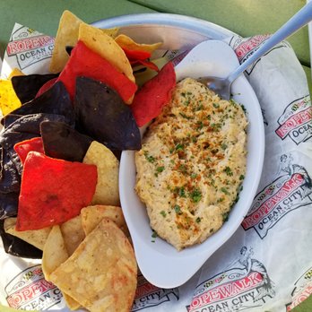 Ropewalk - Crab and artichoke dip - New American Near Me - Chincoteague, Virginia Ropewalk - Crab and artichoke dip - New American Near Me - Chincoteague, Virginia