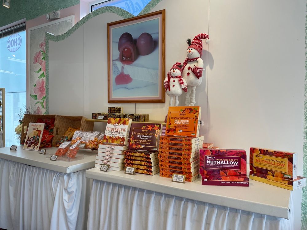 MALLEY’S CHOCOLATES 3899 Medina Rd, Akron, Ohio Candy Stores