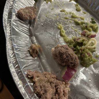 Chipotle Mexican Grill - Inedible chewy carne asada that I spit out after trying to chew - Fast Food Near Me - Milford, Massachusetts