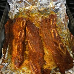 Don Pancho - Beef short ribs, after cooked up produces a ton of nasty oil. Do better.