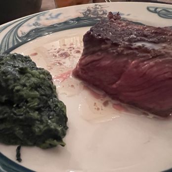 Peter Luger - Spinach and steak. - Steakhouses Near Me - Brooklyn, New York