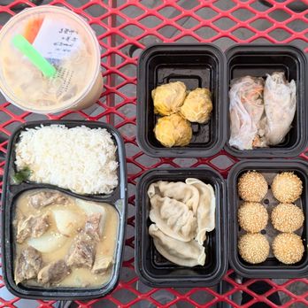 TeaBites - Coffee, spare rib daikon miso rice, fish shu mai, shredded chicken rice roll, chives dumplings, sesame balls - Chinese Near Me - San Gabriel, California TeaBites - Coffee, spare rib daikon miso rice, fish shu mai, shredded chicken rice roll, chives dumplings, sesame balls - Chinese Near Me - San Gabriel, California