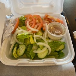 Niro's Gyros - Side Salad with Greek dressing