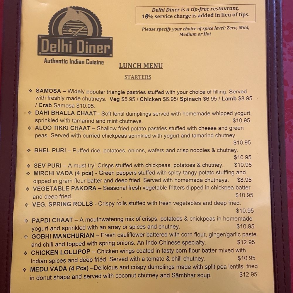 Lunch menu (1/3) as of 2/6/25