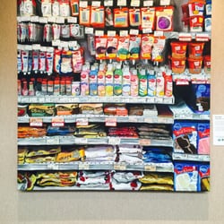 TSA Checkpoint C - Palm Beach International Airport - Ashleigh Walters painted the cake and icing shelf naming it " Hey, Sugar!"