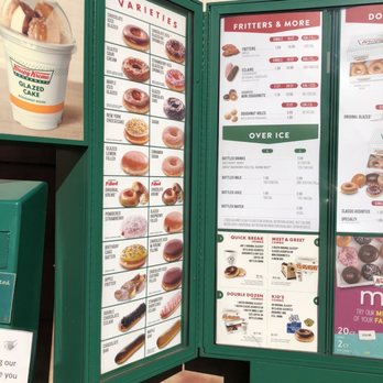 Krispy Kreme - Menu - Donuts Near Me - Ontario, California