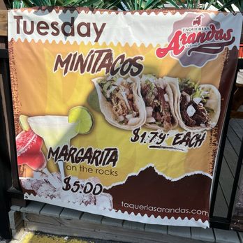 Taquerias Arandas - a taqueria sign - Mexican Near Me - Houston, Texas Taquerias Arandas - a taqueria sign - Mexican Near Me - Houston, Texas