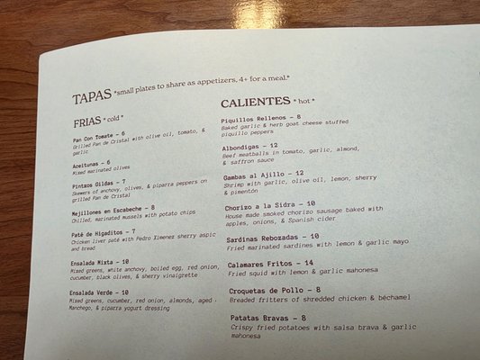 Menu photo 8 Suerte Roanoke, VA
