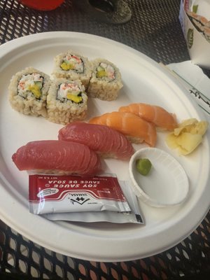 Dragon Kitchen Brown Rice Sushi by null