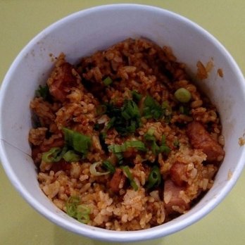 BOPJO Korean-Mexican Grill - Kimchi Fried Rice with Spam - Korean Near Me - San Diego, California