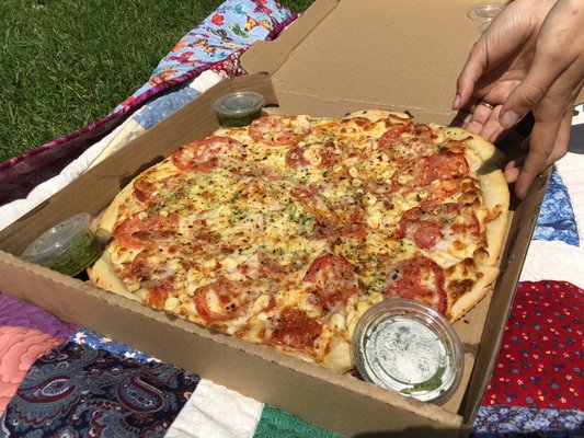 Dimond Slice Pizza by null