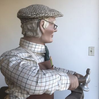 George's Shoe Repair - (Not an actual picture of George, but if you see this little guy in the window, you're in the right place. Lol) - Shoe Repair Near Me - Fairfax, Virginia
