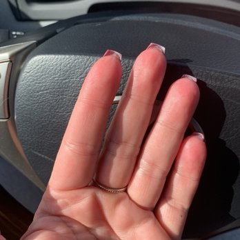 Levue Nails & Spa - All even.. my fingers must not be so "crooked" as I was told. - Nail Salons Near Me - Bellevue, Washington
