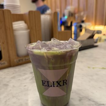 Elixr Coffee - Matcha latte with earl grey cold foam - Coffee Roasteries Near Me - Nashville, Tennessee Elixr Coffee - Matcha latte with earl grey cold foam - Coffee Roasteries Near Me - Nashville, Tennessee