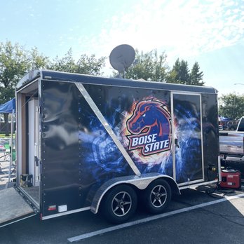 Albertsons Stadium - Tailgating not mine but very dope - Stadiums & Arenas Near Me - Boise, Idaho
