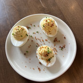 Culinary Dropout - Delicious Prosciutto Deviled Eggs - New American Near Me - Austin, Texas Culinary Dropout - Delicious Prosciutto Deviled Eggs - New American Near Me - Austin, Texas