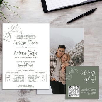 MCC Wedding Invitations - Wedding Planning Near Me - Mapleton, Utah