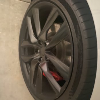 Precision Power Wash & Detail - A close-up of the rims and wheels and tires after the detail. - Auto Detailing Near Me Precision Power Wash & Detail - A close-up of the rims and wheels and tires after the detail. - Auto Detailing Near Me