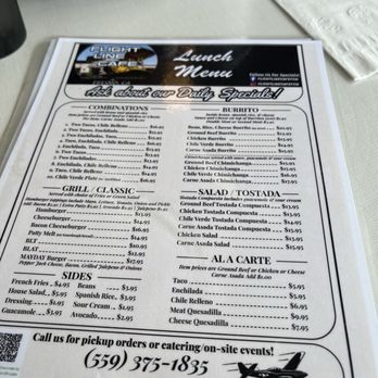 Flight Line Café - Lunch menu - Breakfast & Brunch Near Me - Fresno, California Flight Line Café - Lunch menu - Breakfast & Brunch Near Me - Fresno, California