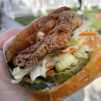 Jay Bird's Chicken - Delicious chicken sandwich $13.85 with two sides! Great pricing! - Chicken Shop Near Me - Long Beach, California Jay Bird's Chicken - Delicious chicken sandwich $13.85 with two sides! Great pricing! - Chicken Shop Near Me - Long Beach, California