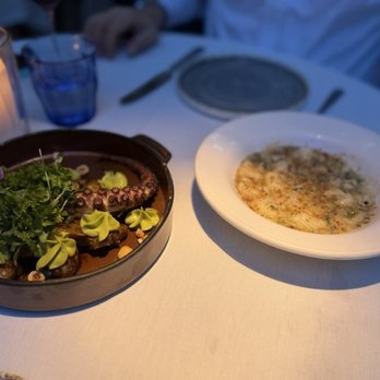 The Little Door - Grilled octopus and Housemade potato gnocchi - French Near Me - Los Angeles, California The Little Door - Grilled octopus and Housemade potato gnocchi - French Near Me - Los Angeles, California