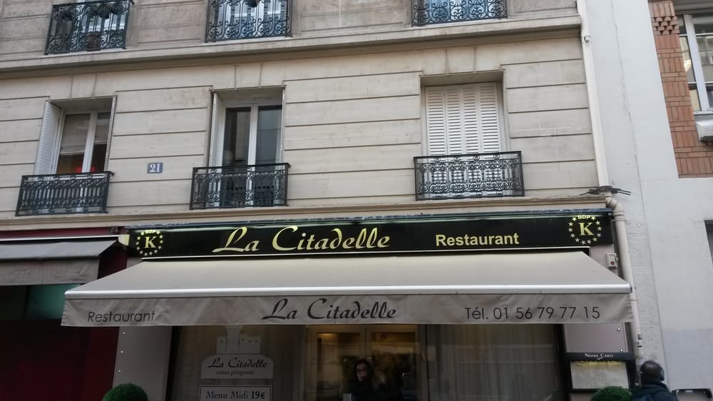 La Citadelle Restaurant Paris