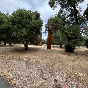 The Stanford Columns - Beverly Pepper - Public Art Near Me - Stanford, California