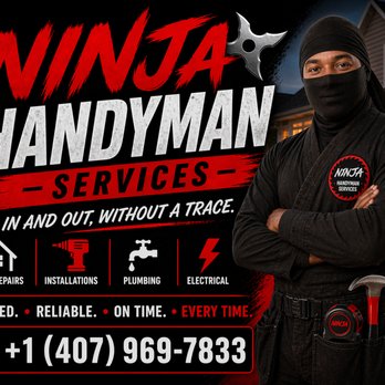 Ninja Handyman Services - We complete your To-Do-List - Handyman Near Me Ninja Handyman Services - We complete your To-Do-List - Handyman Near Me